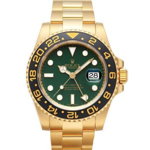 Rolex Greenwich Type II Series 116718-LN-78208 Green Disc Watch